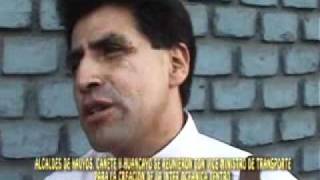 ALCALDES DE YAUYOS SE REUNIERON EN MINISTERIO DE TRANSPORTE