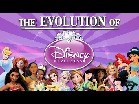 The Evolution of Disney Princesses (1937-2022)