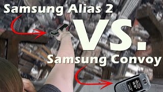 We Bought 2 Old Vertical Flip Phones and Put Them to the Test (Samsung Alias vs. Samsung Convoy)