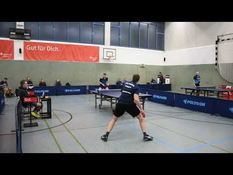 Kevin Eggers ( TTG Netphen ) - Marc Hecht ( TTG Niederkassel ) am 03.12.2022: 11:9, 8:11,14:12, 11:7