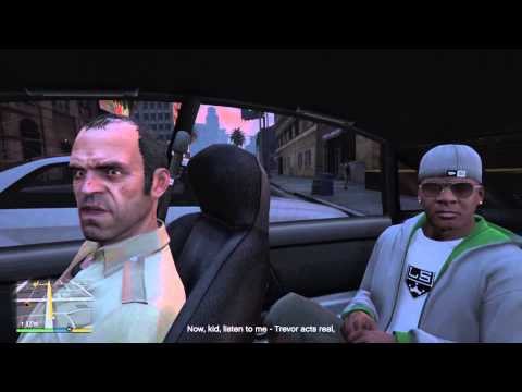 GTA V Conversations - Michael Hangs With Trevor and Franklin