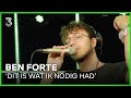 Ben Forte live met 'Dit Is Wat Ik Nodig Had' | 3FM Live Box | NPO 3FM