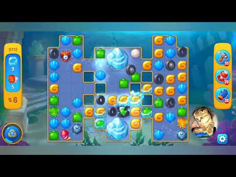 Fishdom 2022, no Boosters,  9712  level  -  прохождение без бустеров,  9712  уровень.