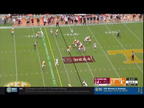2019 USC vs Tennessee - Josh Vann 19 Yd Reception