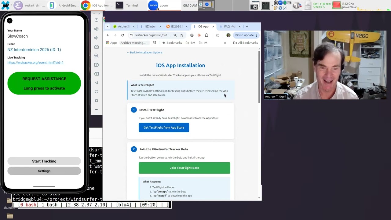 Windsurfer Tracker Tutorials