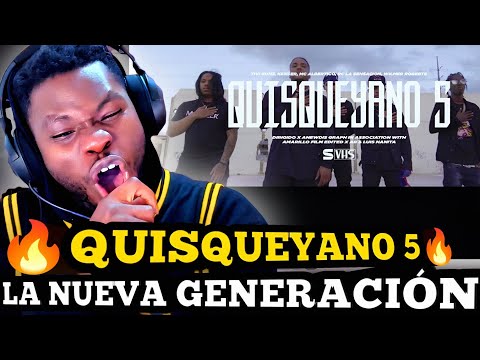 😱 ¡QUISQUEYANO 5 es una LOCURA! | Reacción a Kenser, Wilmer Roberts, MC Albertito y Tivi Gunz