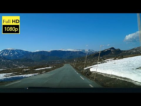 Experience the Breathtaking Valdresflya: Scenic Drive amidst Jotunheimen Mountains