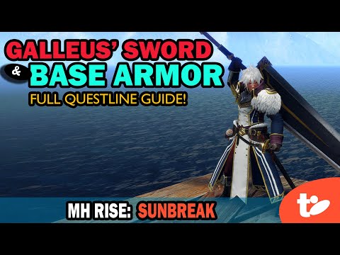 How to Get Galleus’ Base Commander Armor & Royal Order Weapons in Monster Hunter Rise Sunbreak