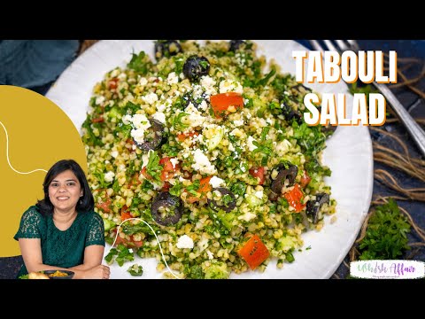 Tabouli Salad Recipe (Tabbouleh Salad, Mediterranean/Middle Eastern Salad)
