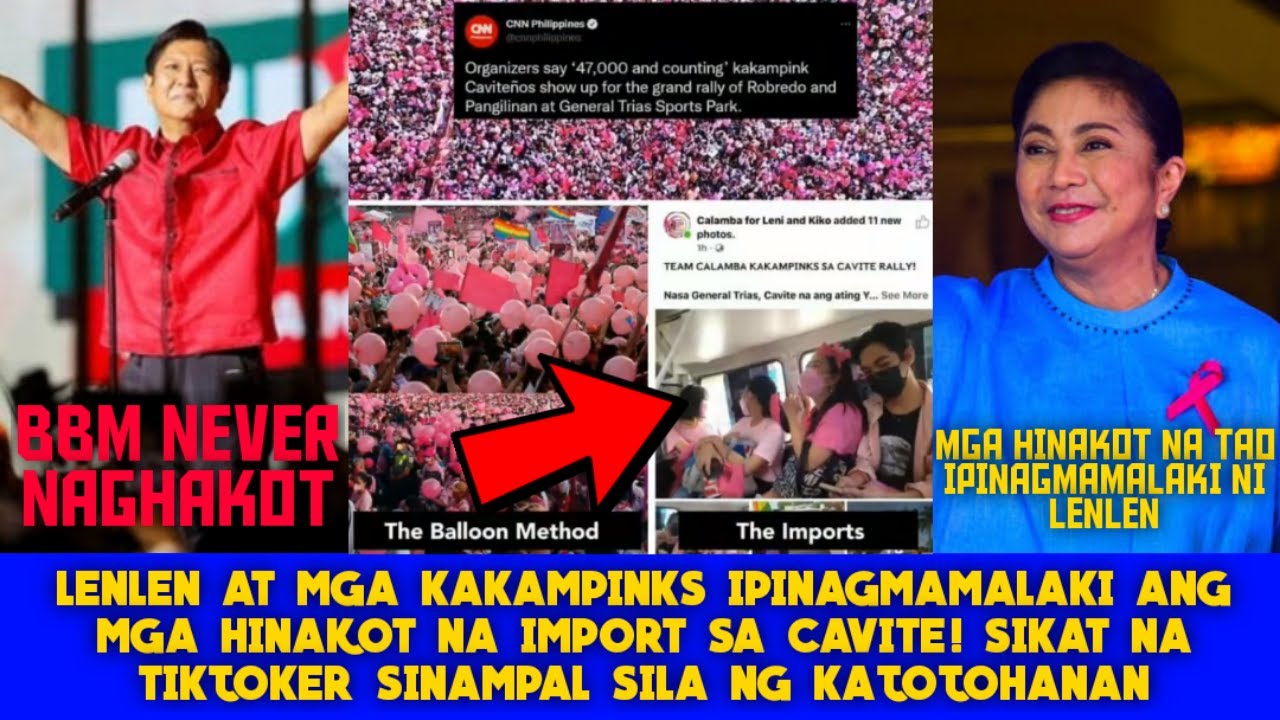 LENLEN NAGHAKOT NG TAO SABAY SABI SALAMAT CAVITEÑO! SIKAT NA TIKTOKER BINUKING SI LENLEN!