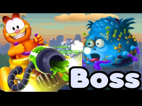 Garfield Smogbuster WORLD 2 BOSS CHEFE CENTRAL PARK GAMEPLAY PT BR ANDROID IOS #2