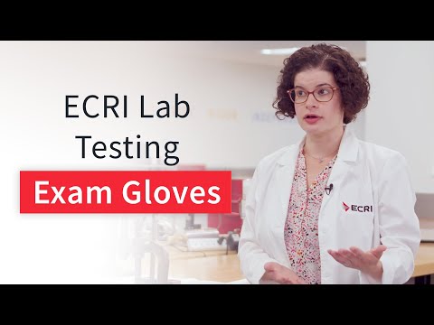 In the ECRI Lab: Testing Exam Gloves