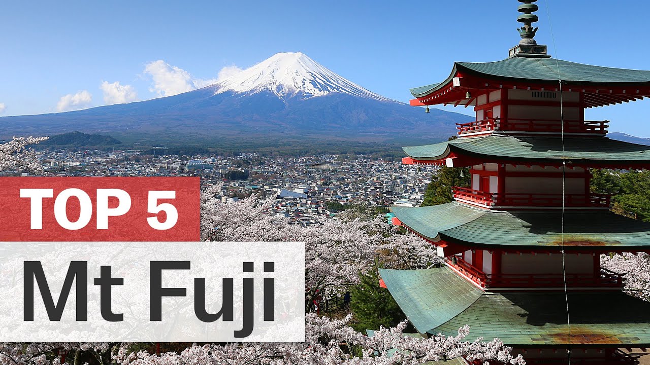 Discover the Top 5 Unmissable Experiences around Majestic Mount Fuji!