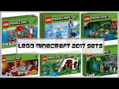 LEGO Minecraft 2017 Sets Review - I share what's new for LEGO Minecraft 2017