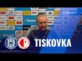 Trenér Jílek po utkání FORTUNA:LIGY s týmem SK Slavia Praha