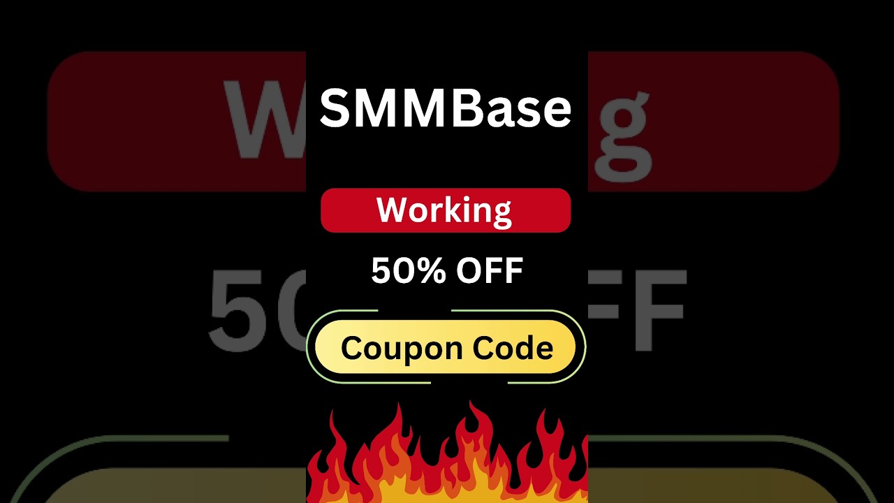 SMM Base Coupon Code 2026 (100% WORKING!) – Get 50% OFF Today!