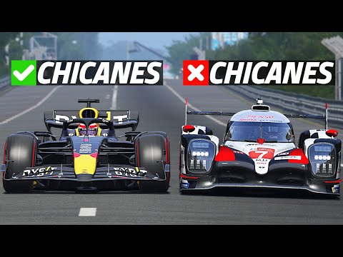 Can An LMP1 Beat An F1 Car CUTTING The CHICANES?
