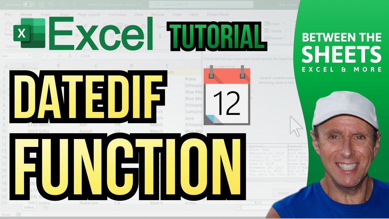 Excel’s secret DATEDIF function