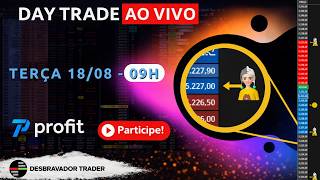 🔴 DAY TRADE AO VIVO 18/08/2026 [Dólar Futuro] 🔴