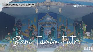 Download lagu Marawis Bani Tamim Putri - Marawis Festival Syafana Ramadhan Fair 2026, BSD Tangerang mp3