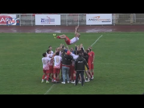 WISŁA SANDOMIERZ - WICHER MIEDZIANA GÓRA 3:1(1:1) -  FRAGMENTY MECZU I KOMENTARZE TRENERÓW
