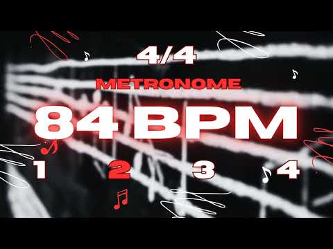 84 BPM - 4/4 Metronome