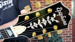 Video thumbnail for I'd Never Heard of This Epiphone Model! | 150th Anniversary Zephyr DeLuxe Regent by The Trogly's Guitar Show