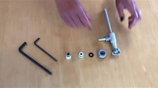 How to mount a vacuum pump 153047691 on a BROEN LAB outlet