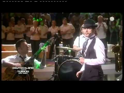 The Drapers bei "Deutschland gegen Türkei - Das Duell" auf Sat.1