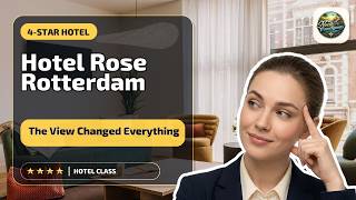 Hotel Rose Rotterdam - The View Changed Everything | Rotterdam, Netherlands🏨