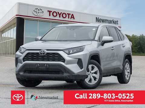 2024 Toyota RAV4 LE AWD in Silver for sale at Newmarket Toyota in Newmarket, ON