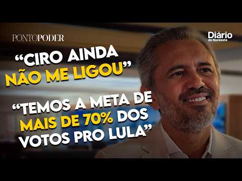 Elmano diz que não houve contato com Ciro após resultado: 'Temos que deixar a poeira baixar'