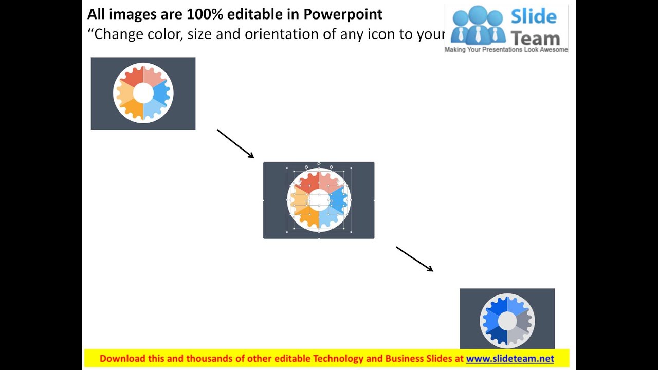 linear process control techniques flat powerpoint design