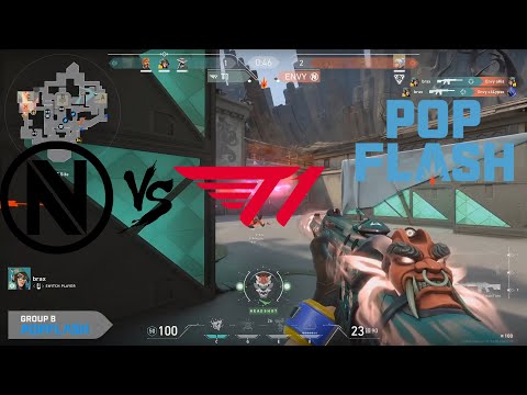 ENVY vs T1 Highlights MAP HAVEN - PopFlash Valorant Invitational Tournament