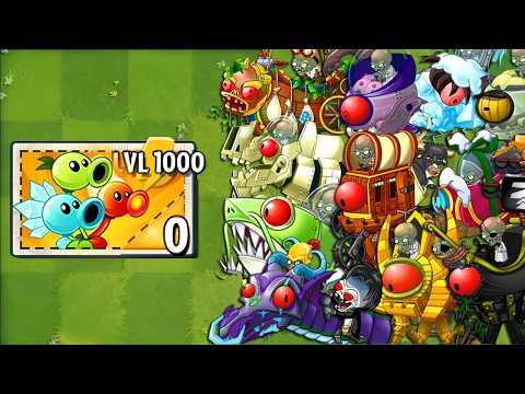 All Plants Level 1 vs All RED EYE Zombots - Who Will Win? - Pvz 2 Zomboss Battlez