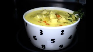 (3分鐘學煮）周打魚湯Fish Chowder