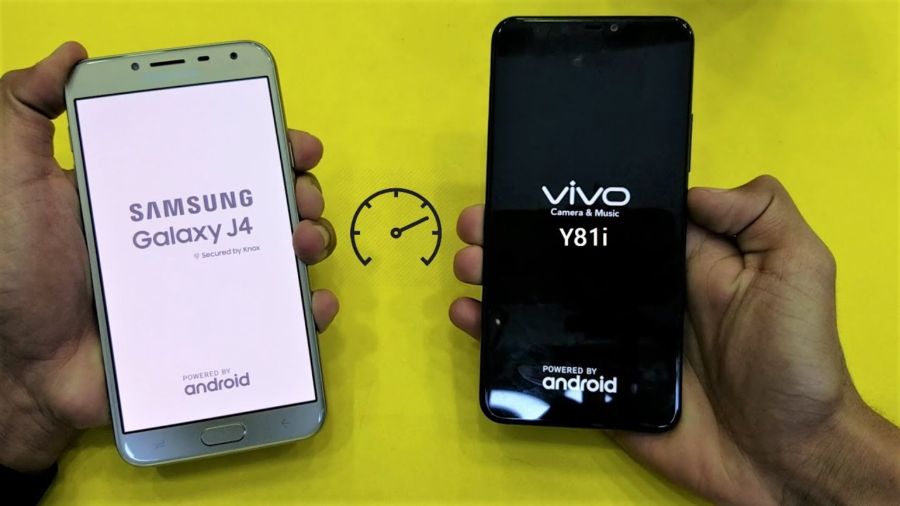 Samsung Galaxy J4 vs Vivo Y81i - Speed Test - (HD)