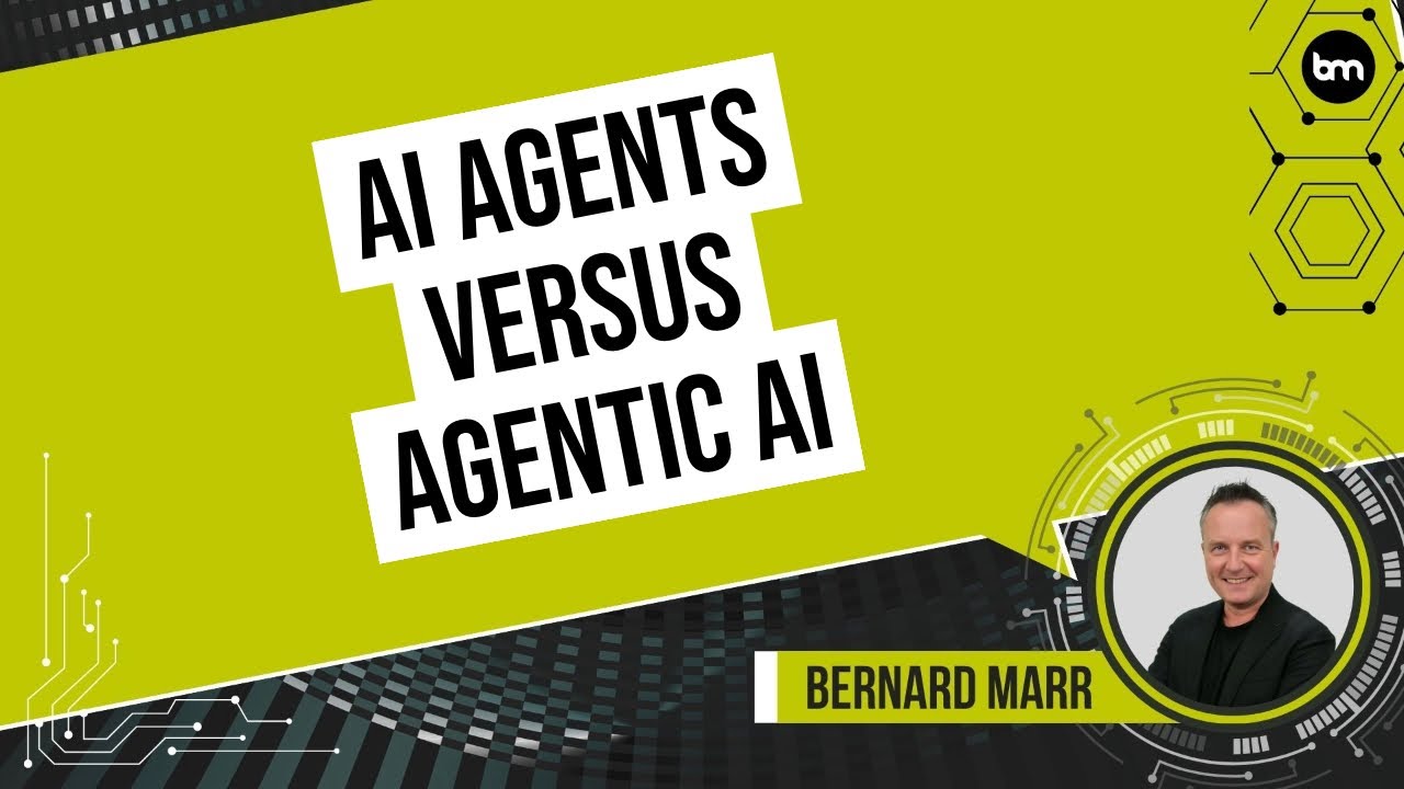 What's The Difference Between AI Agents And Agentic AI?