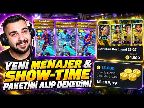 106 Yer Füzeci Raphinha, Doue, Doku ve Menajer Kovac'ı Alıp Denedim! eFootball Mobile 2027