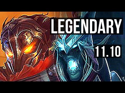 VIKTOR vs KARTHUS (MID) | 68% winrate, 15/2/9, Legendary | EUW Grandmaster | v11.10