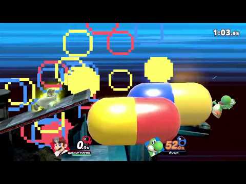 DR  MARIO VS YOSHI SUPER SMASH 33