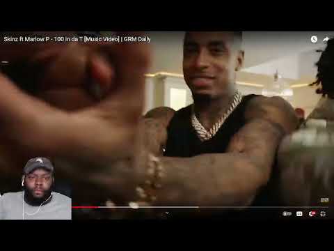 CHICAGO DUDES REACTION TO Skinz ft Marlow P - 100 in da T [Music Video] | GRM Daily