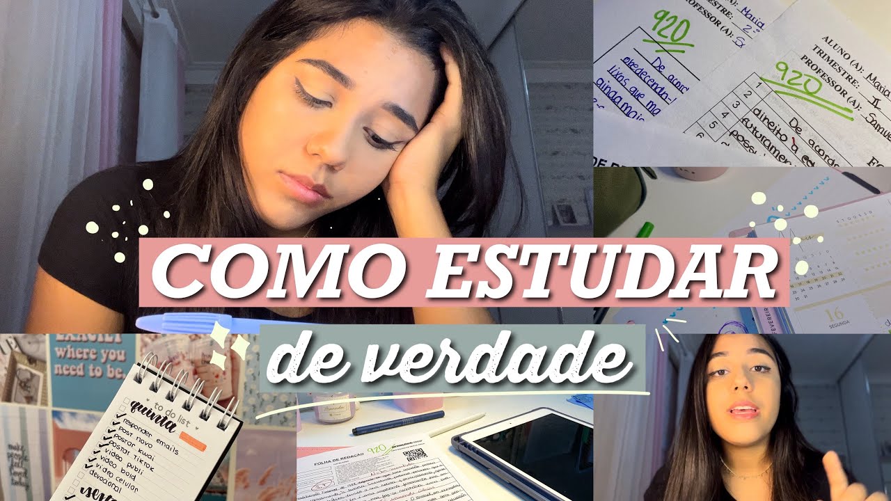 COMO ESTUDAR DE VERDADE *e ter resultados* ✅📚🤓
