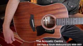 Video thumbnail for Taylor 320ce strummed Acoustic Centre TV by Acoustic Centre