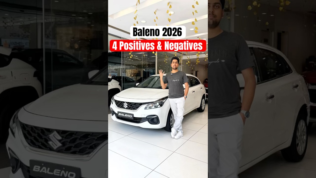 4 Pros & Cons of Maruti Suzuki Baleno 2026 🚗 | Honest Review #baleno #marutisuzuki