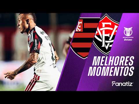 Vitória 1x2 Flamengo | Melhores Momentos | #Brasileirão2026