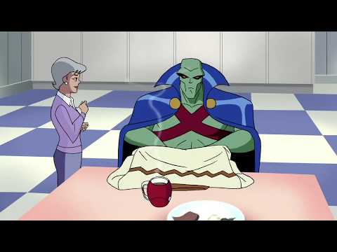 Martian Manhunter joins Superman's family for Christmas