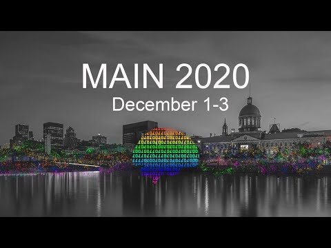 Opening remarks from the MAIN Organising Committee by Dr Karim Jerbi