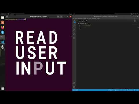 Shell Scripting Tutorial for Beginners 3 - Read User Input