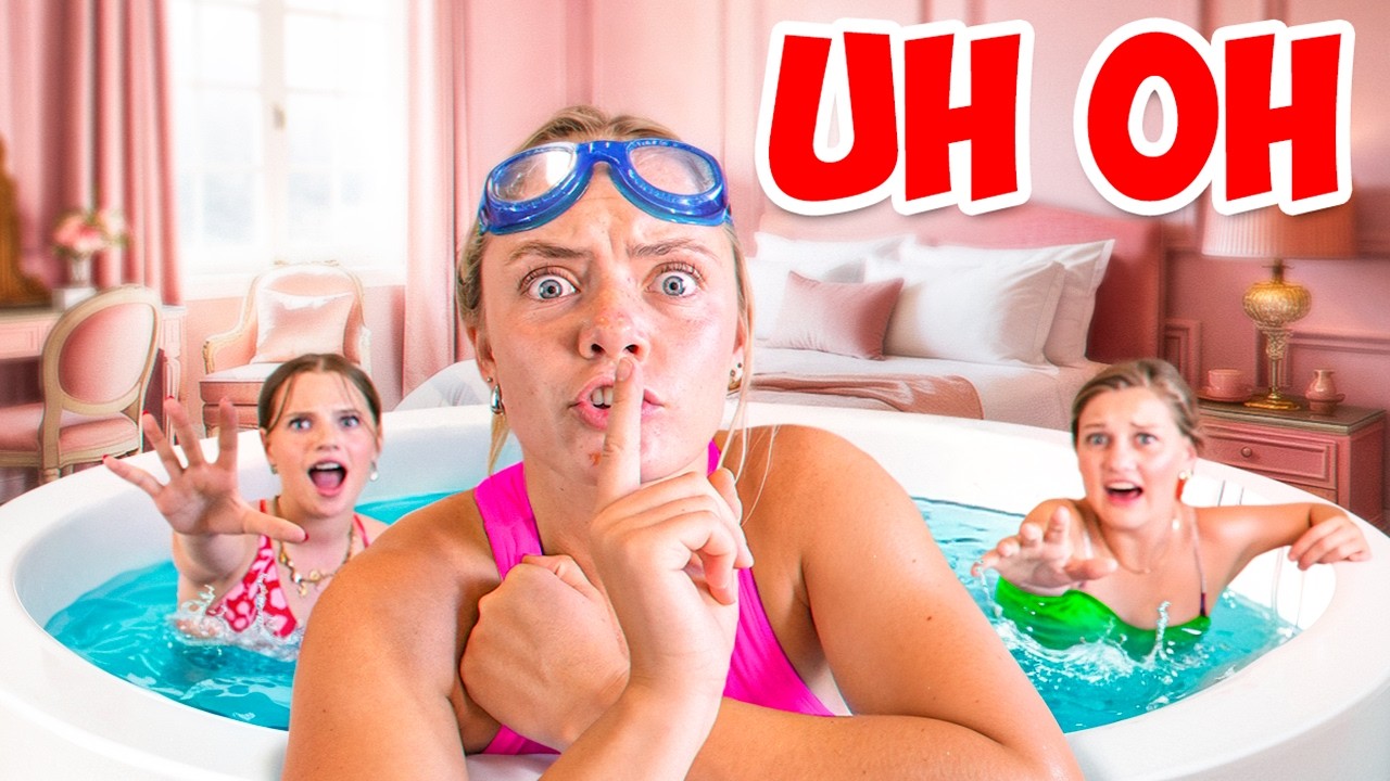 I Snuck a Hot Tub Into My Room! | Jazzy Skye